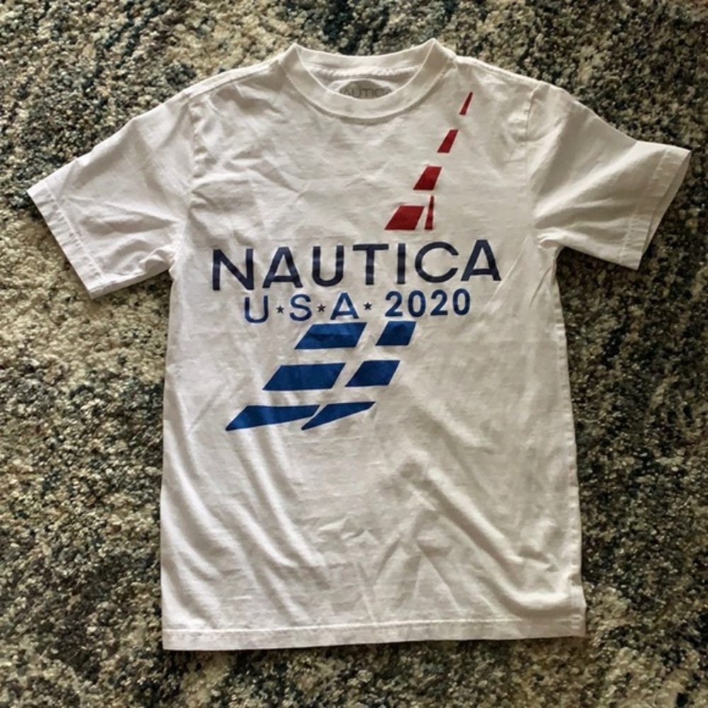Nautica T Shirt Boys 10/12 Pre owned